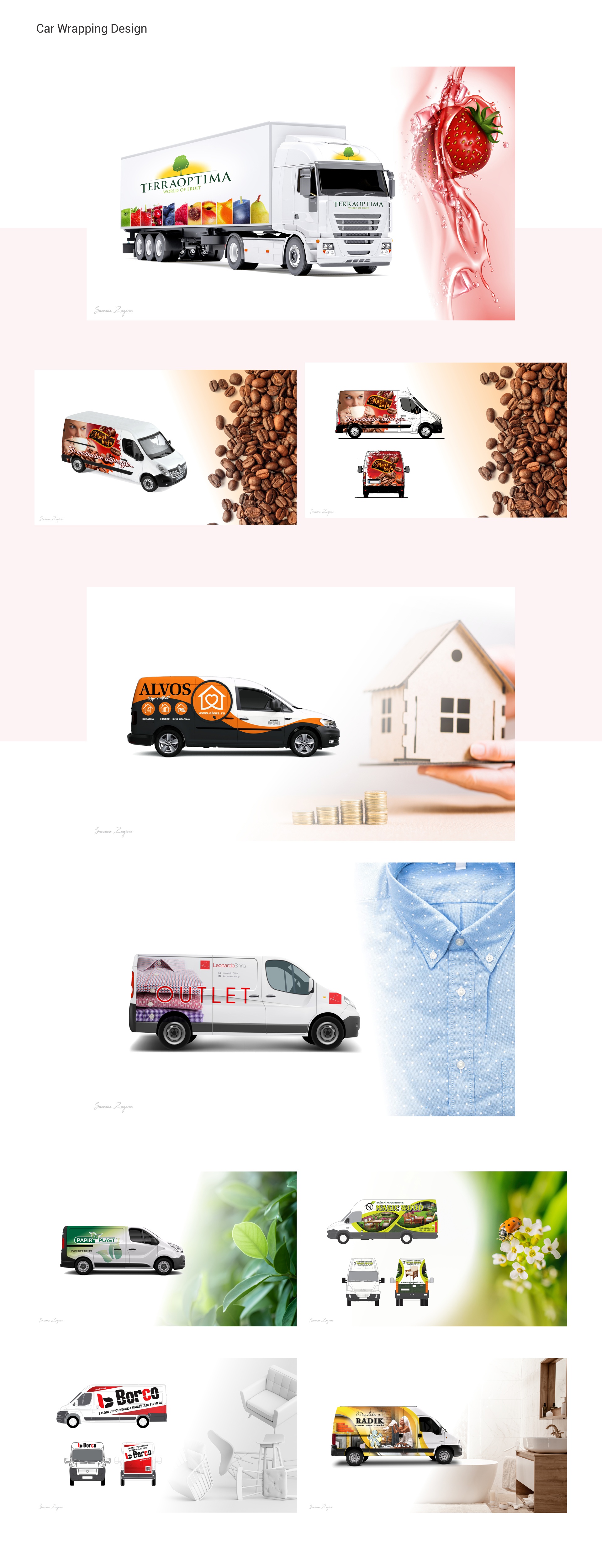 Car Wrapping Design - Work